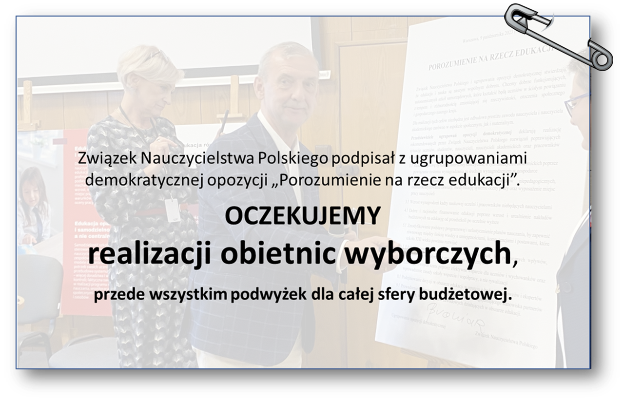 OCZEKUJEMY realizacji obietnic wyborczych OCZEKUJEMY realizacji obietnic wyborczych