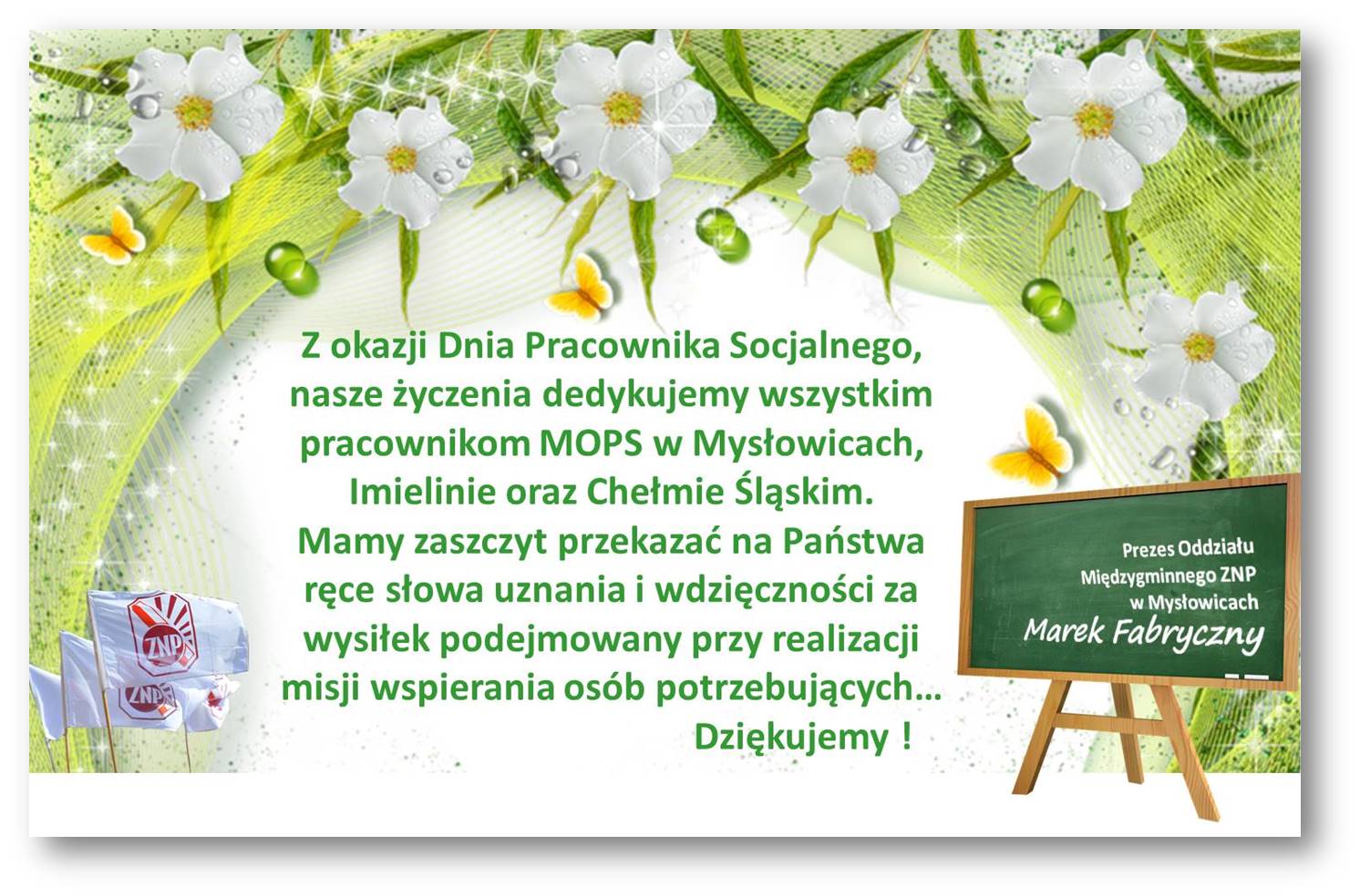 Dzień Pracownika Socjalnego Dzień Pracownika Socjalnego