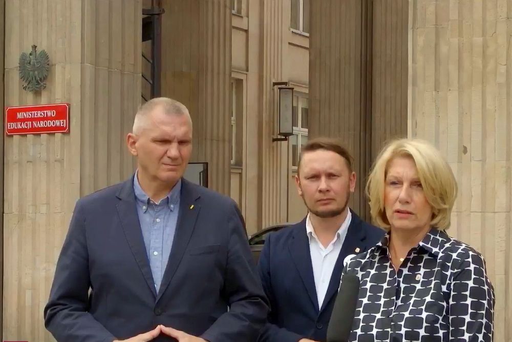 Wideo z briefingu prasowego ZNP