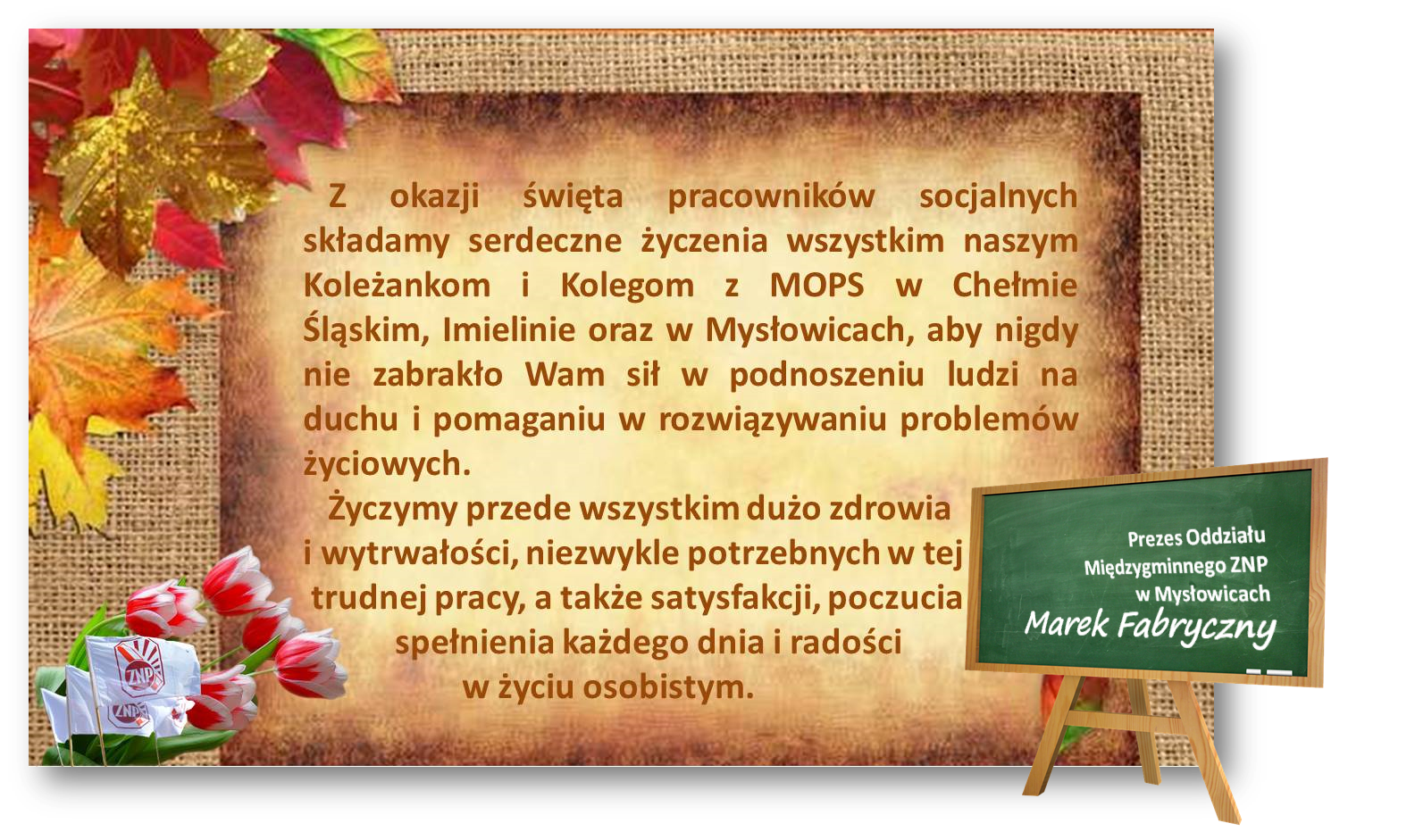 Światowy Dzień Pracy Socjalnej Światowy Dzień Pracy Socjalnej