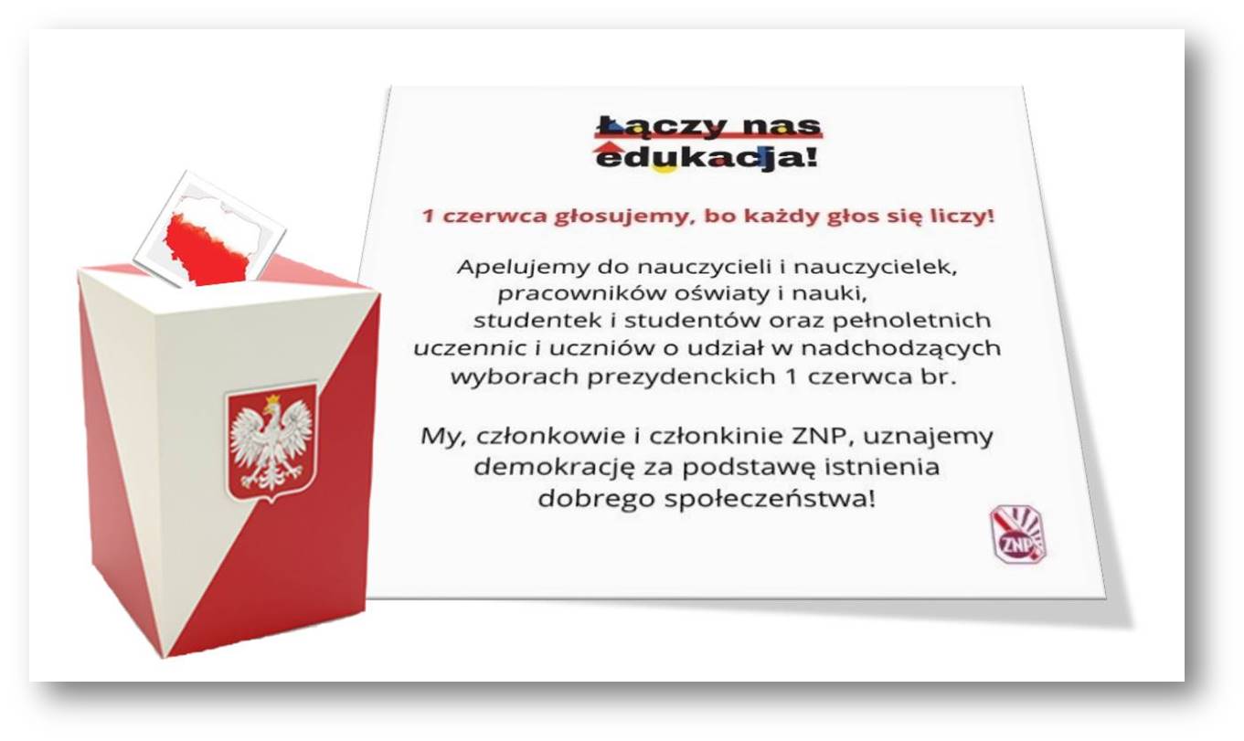 1 czerwca głosujemy, bo każdy głos się liczy