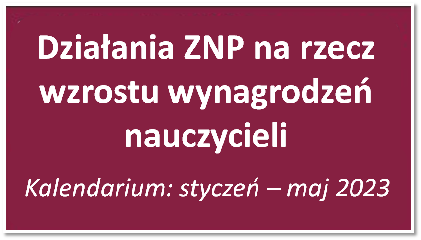 Działania na rzecz wzrostu wynagrodzeń nauczycieli