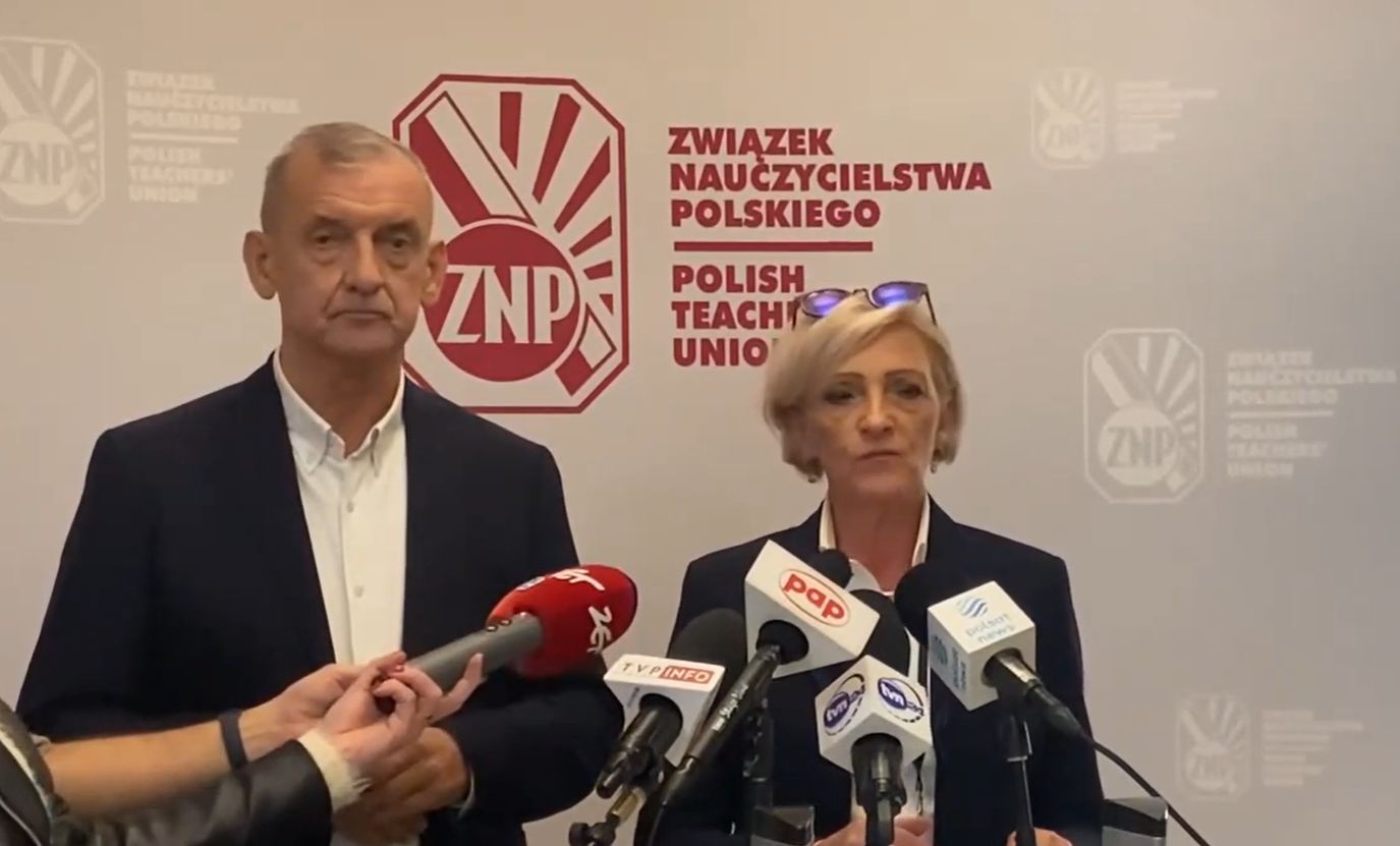 Konferencja prasowa ZNP