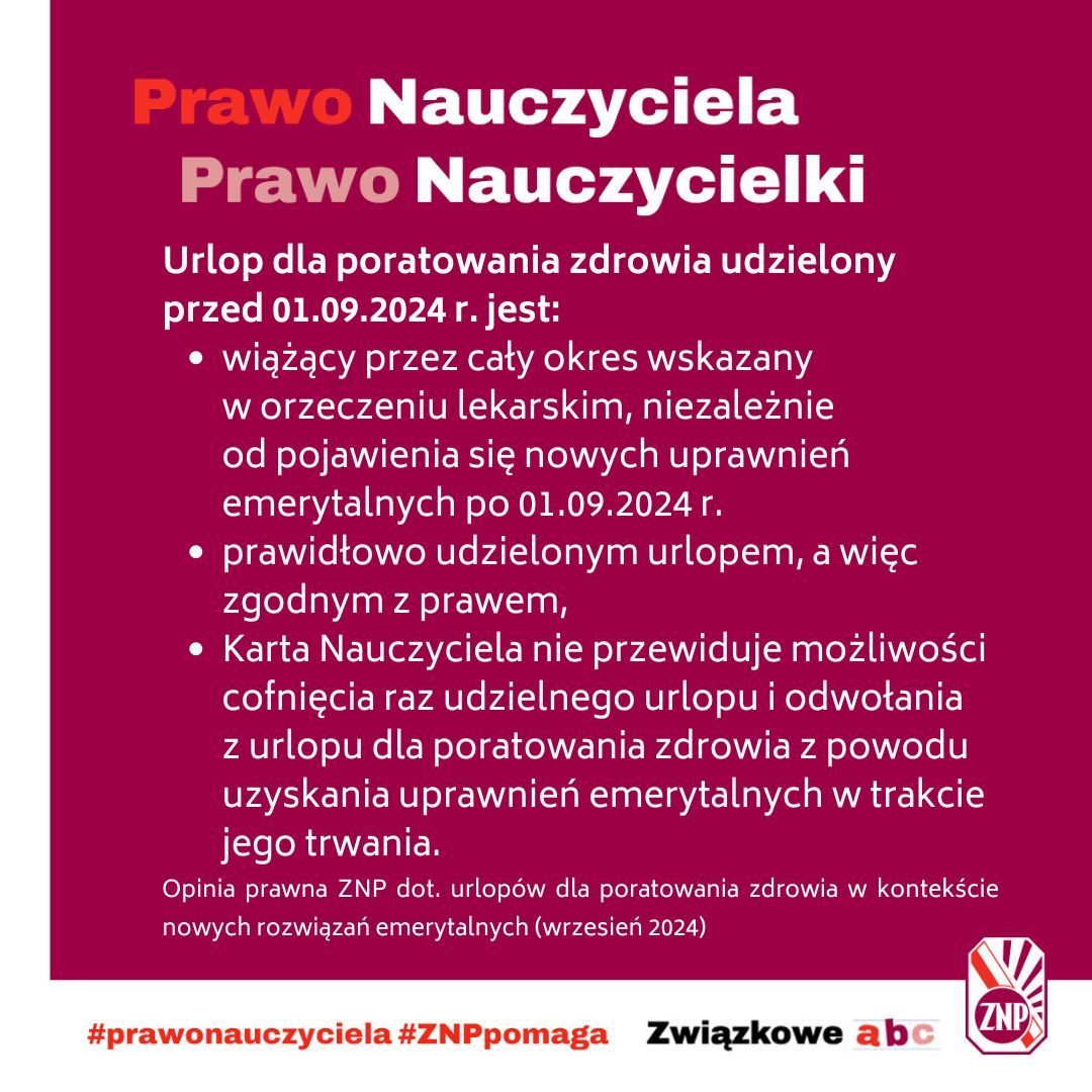 Opinia prawna ZNP/